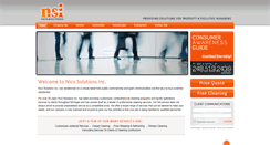 Desktop Screenshot of nicosolutionsinc.com